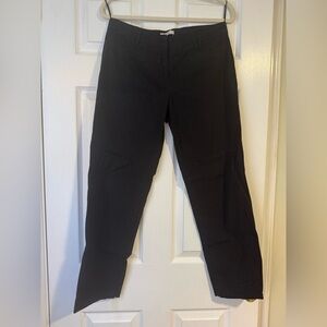 Prada Women’s Black Cotton Chinos Size 44